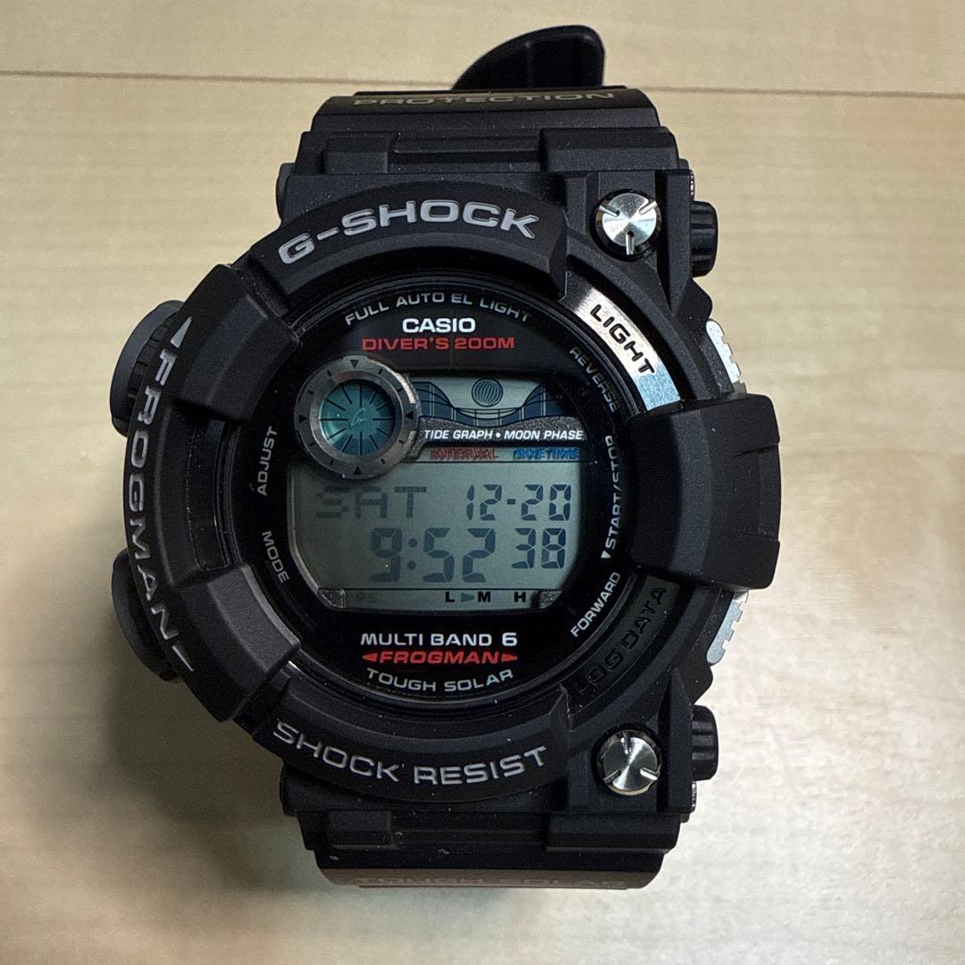 未使用品　G-SHOCK FROGMAN フロッグマン　GWF-1000-1JF