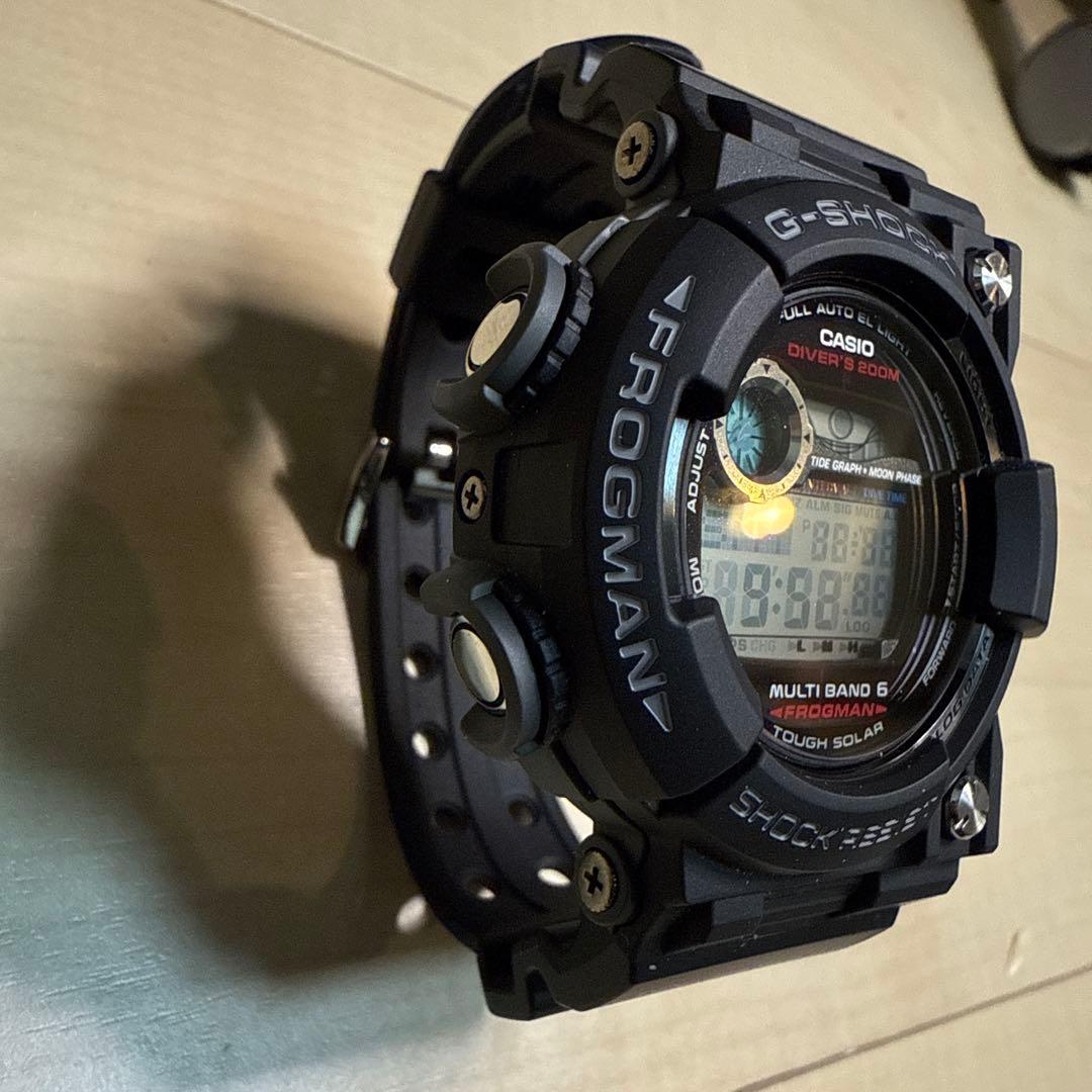 未使用品　G-SHOCK FROGMAN フロッグマン　GWF-1000-1JF