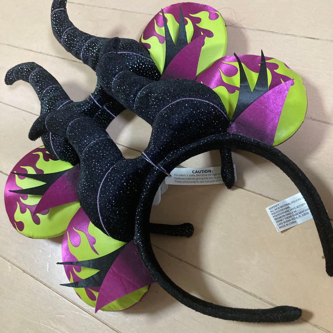 ディズニー　ヴィランズ　マレフィセント　カチューシャ