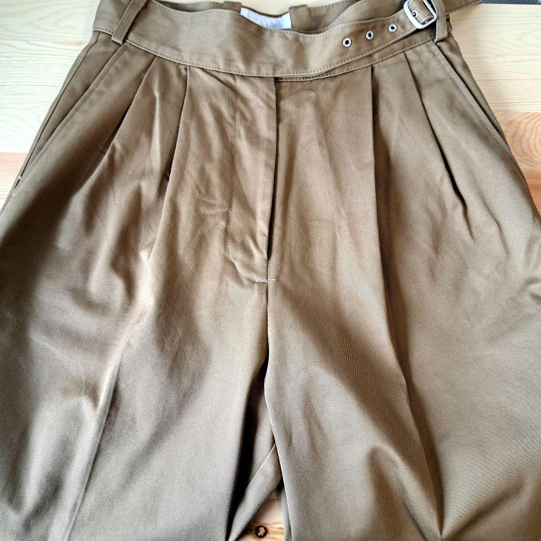 マノンフリップ【極美品】マイグルカパンツ　ベージュ　サイズ1　日本製