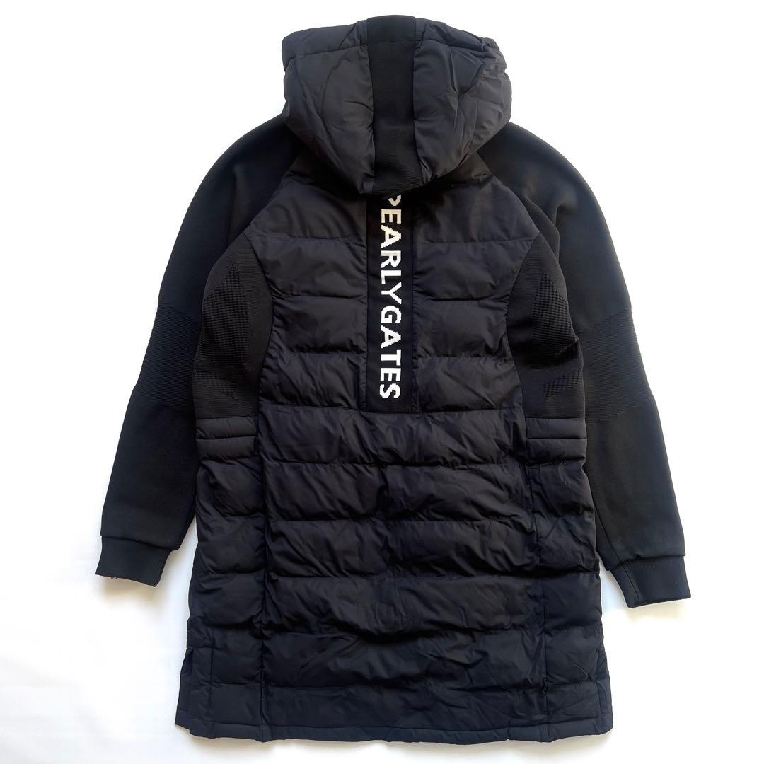 Pearlygates パーリーゲイツ　ダウンコート　中綿　レディース　ロゴ　S