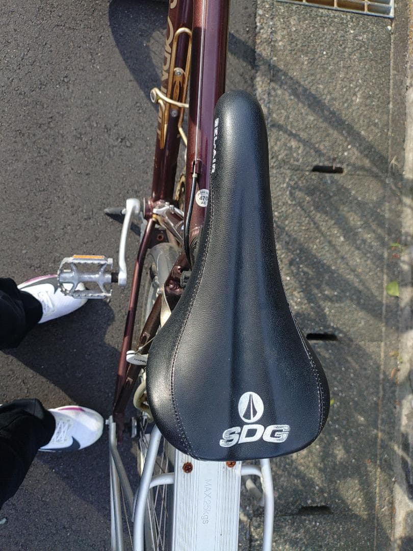 Louis Garneau 470 AC バーガンディ 自転車