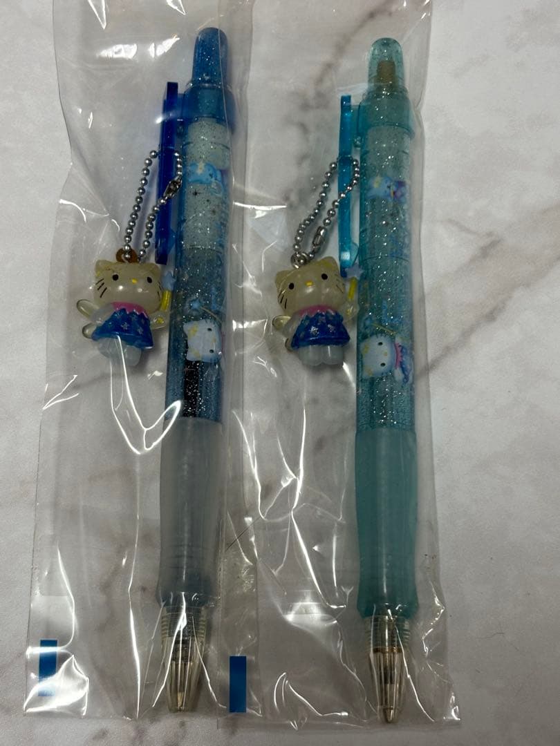 2000年 フェアリーキティ 星 ボールペン&シャープペン セット