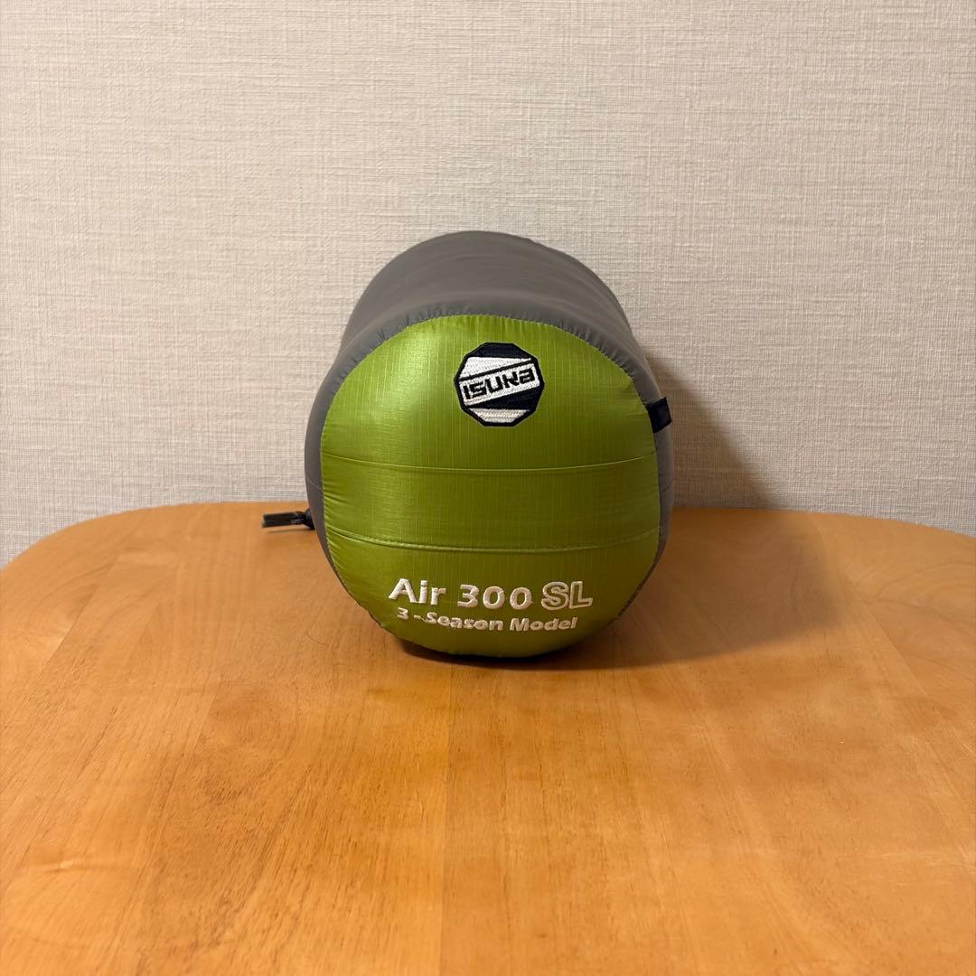 イスカ Isuka Air 300 SL 寝袋 登山 3シーズン シュラフ