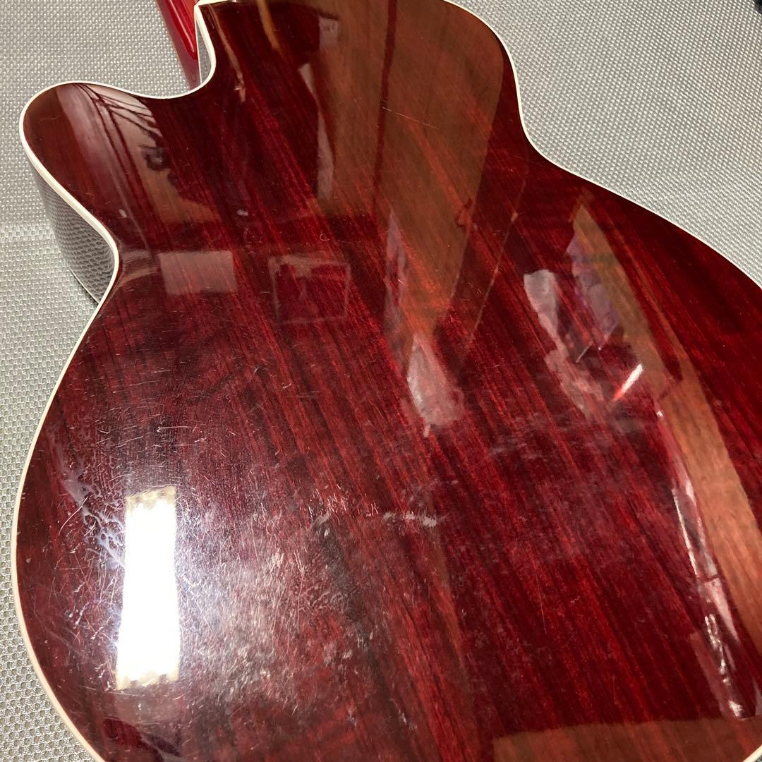 値下げ！EpiphoneエレアコEJ-200 Coupe WineRed