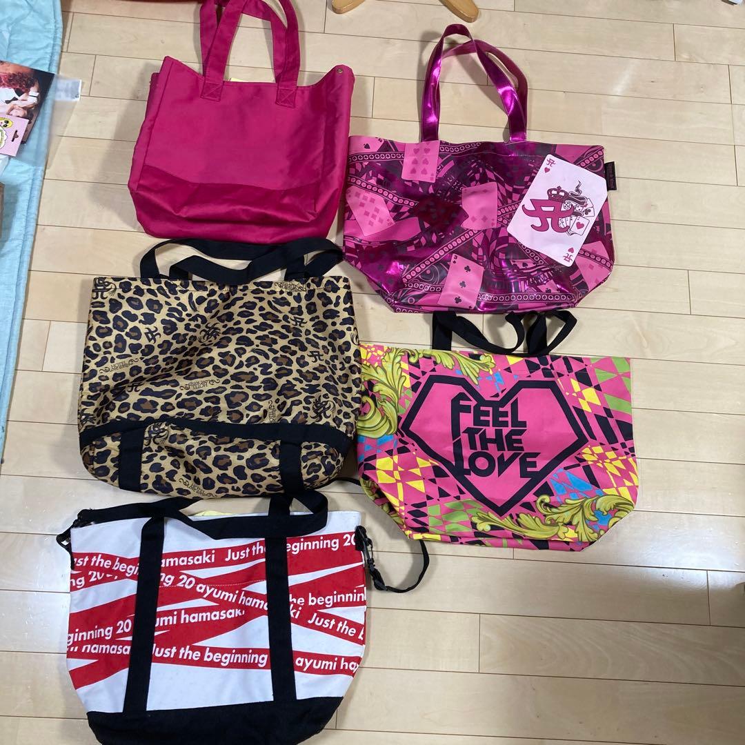 浜崎あゆみ　あゆ　グッズ　まとめ売り　バック　　　Tシャツ　パーカー　うちわなど