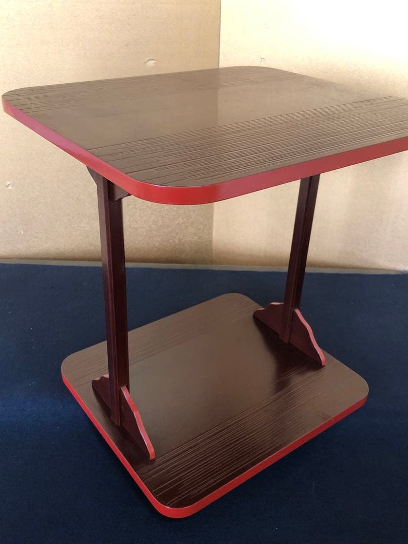 《R》茶道具 溜塗 小四方棚 組立式 元箱　260126く1