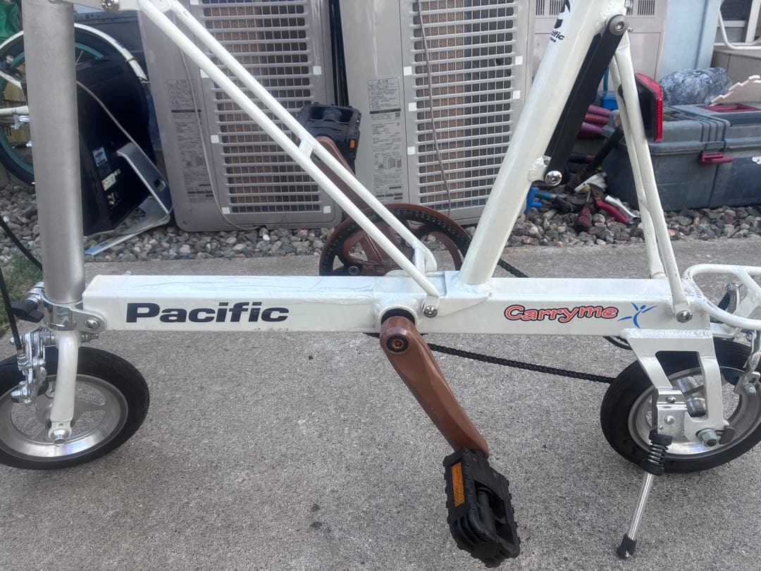 Pacific Carryme 折りたたみ自転車 レッド　キャリーミー