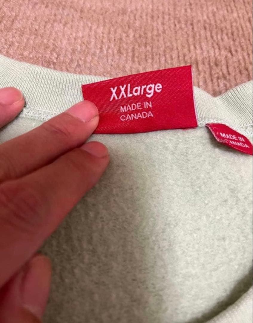 supreme シュプリーム　XXL スウェット トレーナー カナダ製