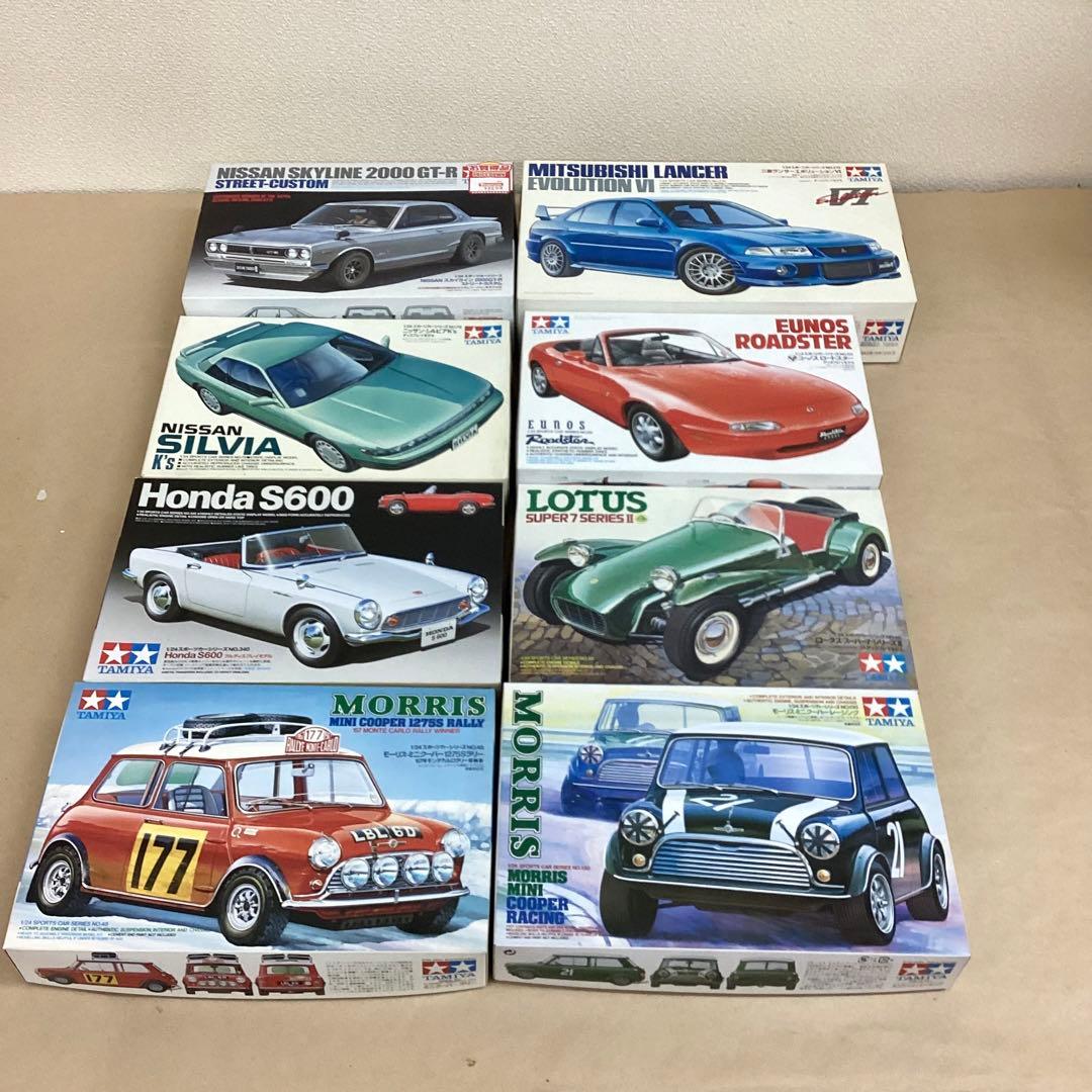タミヤ 1/24 スポーツカーシリーズ　8個セット モーリス・ミニクーパー等