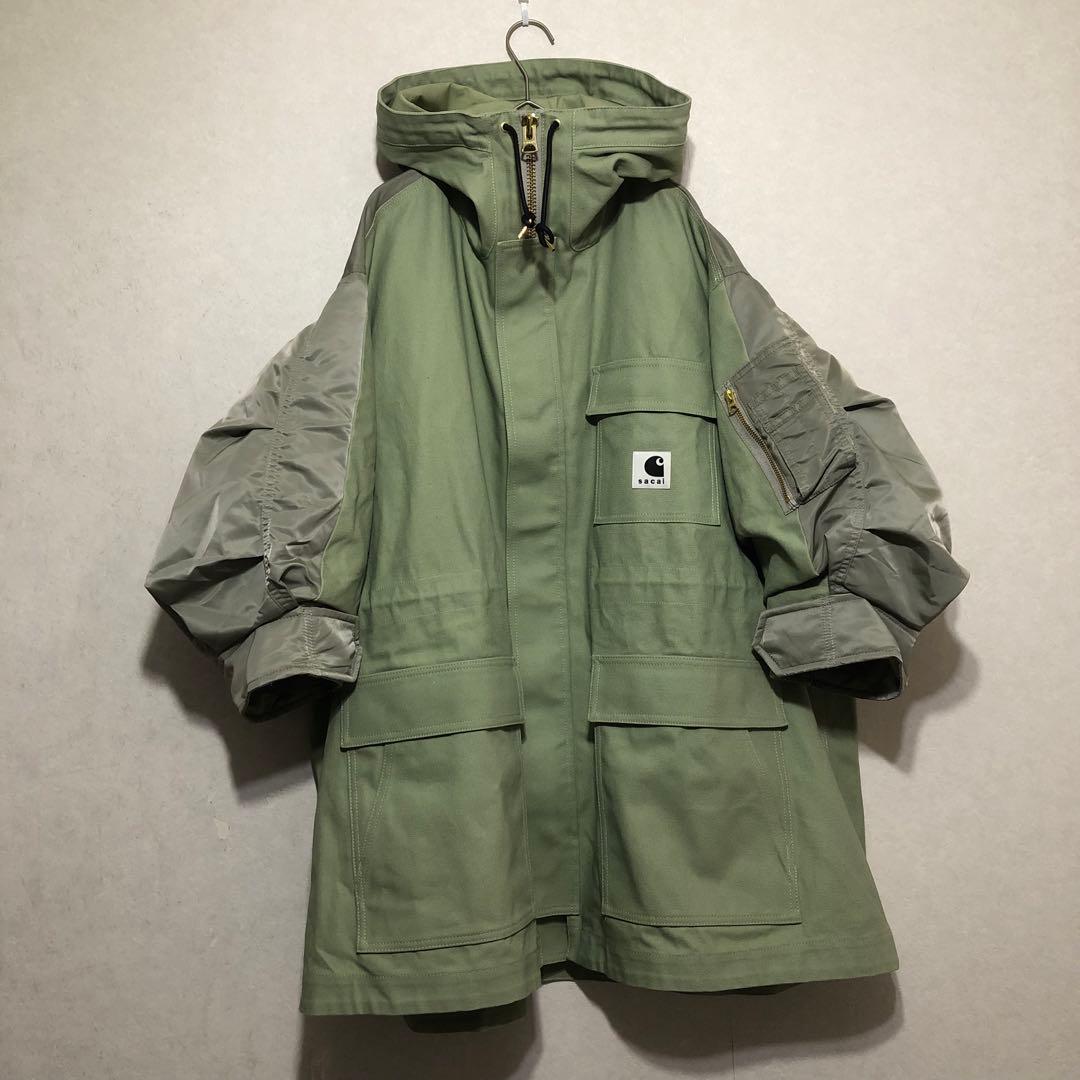 sacai Carhartt WIPコラボ　モッズコート