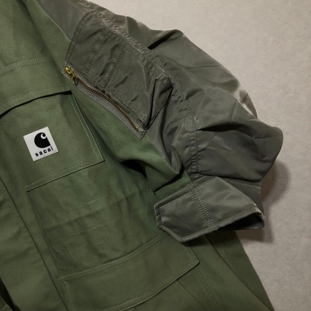 sacai Carhartt WIPコラボ　モッズコート