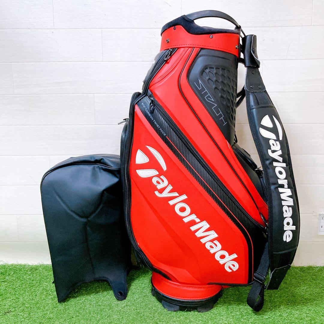 H テーラーメイド　ステルス　ゴルフクラブケース　キャディーバッグ　3点式