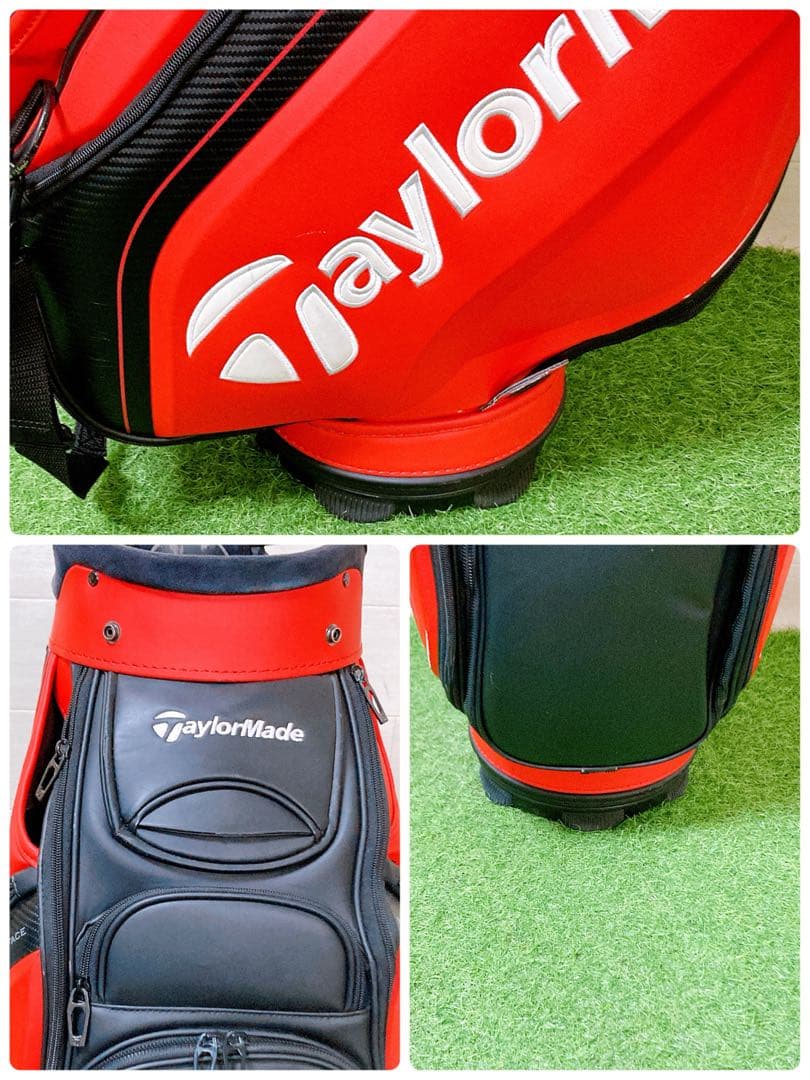 H テーラーメイド　ステルス　ゴルフクラブケース　キャディーバッグ　3点式