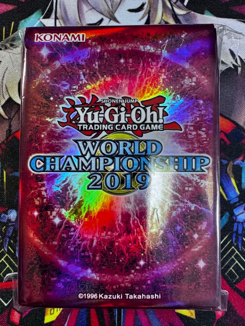 遊戯王 WCS2019 スリーブ 赤 112枚