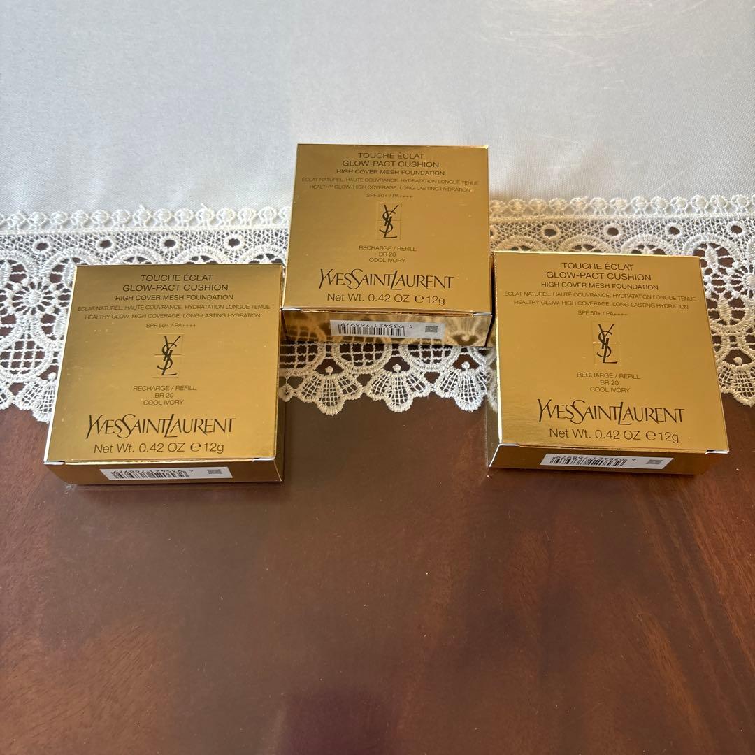 イヴ.サンローラン　ラディアント　タッチ　グロウパクト　BR２０　レフィル　3個