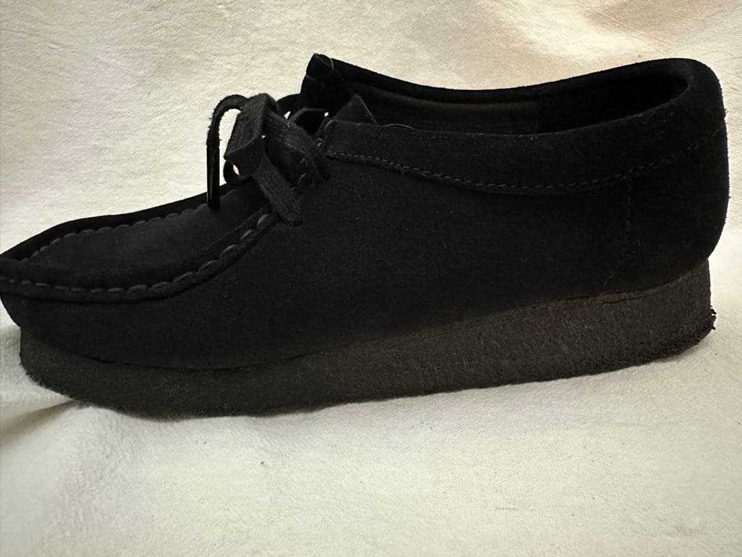 Clarks WALLABEE BLACK 23.5 クラークス　ワラビー