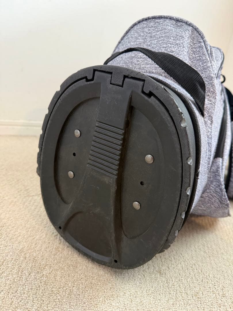 【早い者勝ち】OAKLEY グレー キャディバッグ　スタンド式