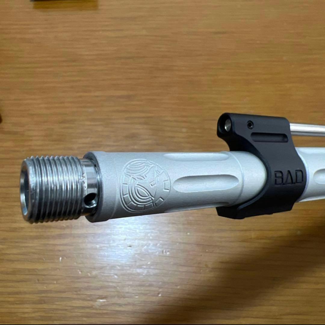 IRON AIRSOFT　BADタイプ 10.5インチ アウターバレル　ポン付け