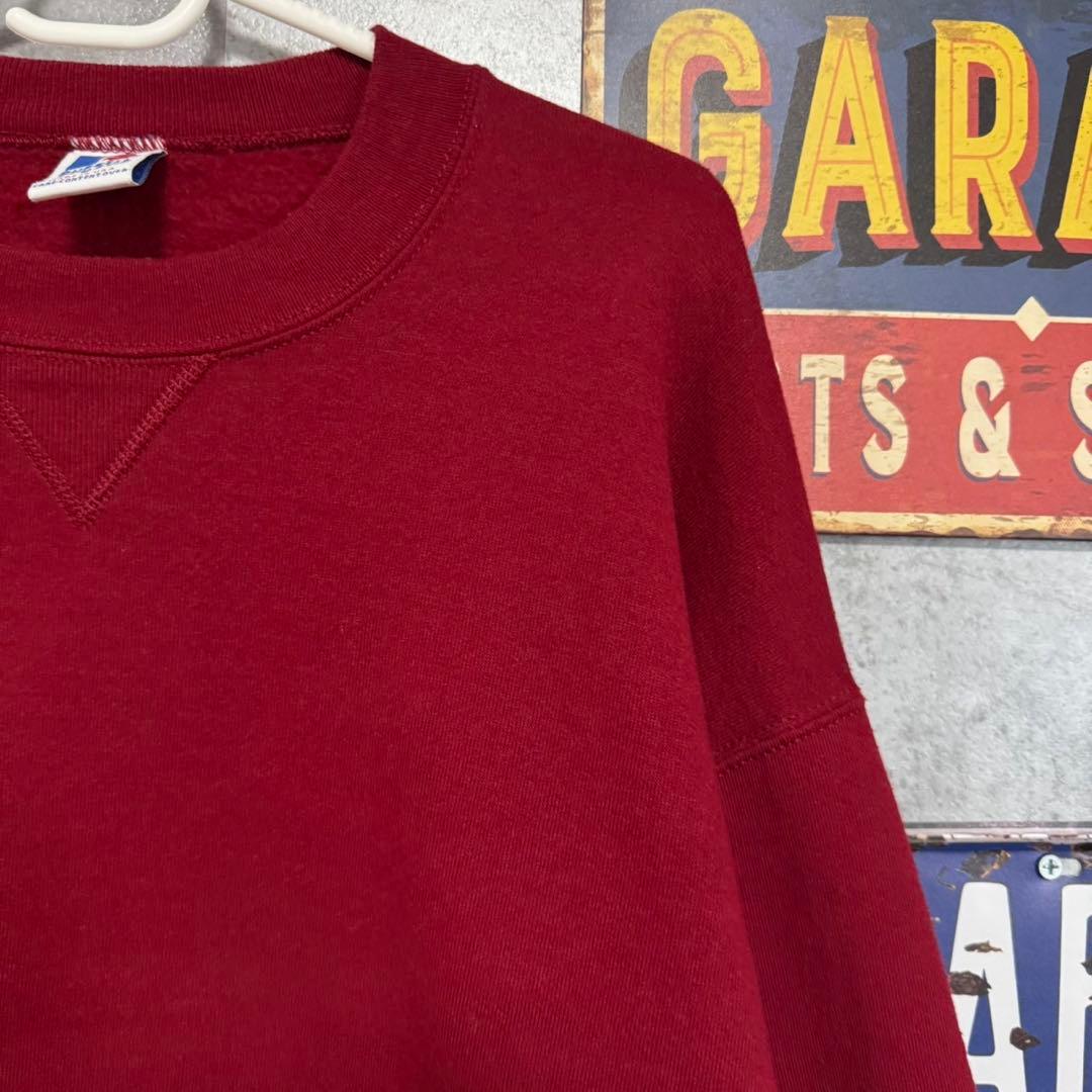 ち*ー様 90s RUSSELL ATHLETIC USA製 無地スウェット レ