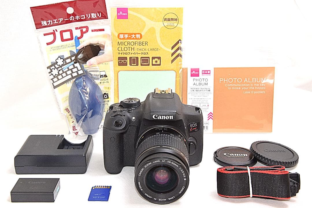 美品 Wi-Fi機能搭載!! Canon キャノン Kiss X8i