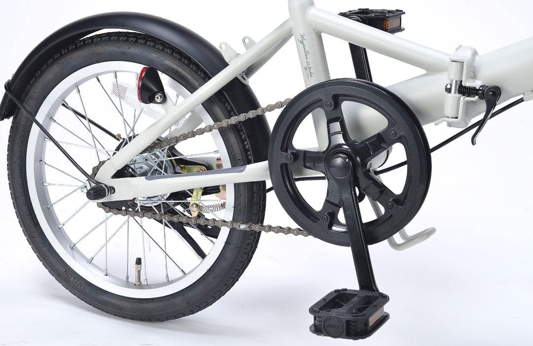 折畳自転車１６インチデザインも使い方もシンプルに仕上げたコンパクト自転車!