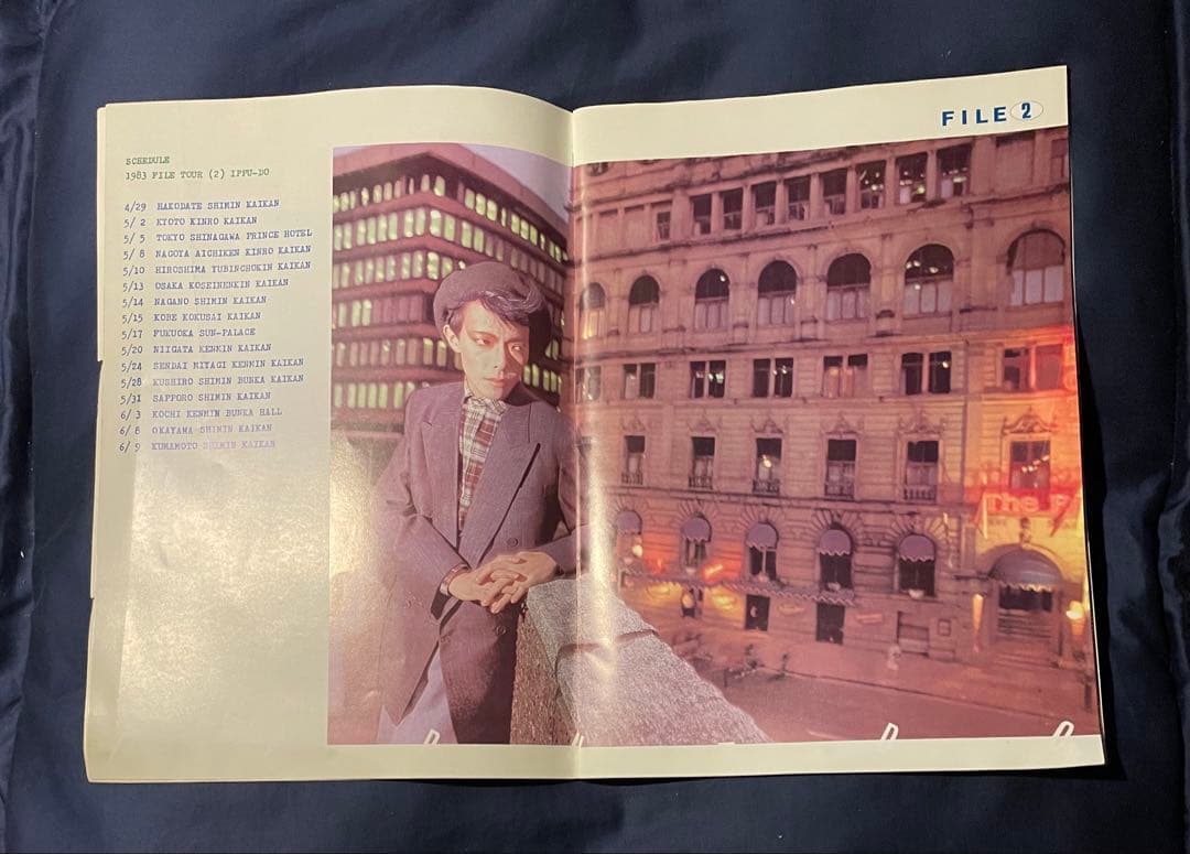 【貴重 THE MODS 1983 FILE TOUR パンフレット 一風堂】