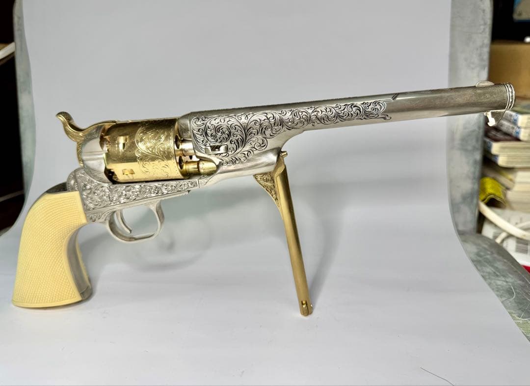 マルシン コルト ネイビー カスター将軍　樹脂製モデルガン(日本製)