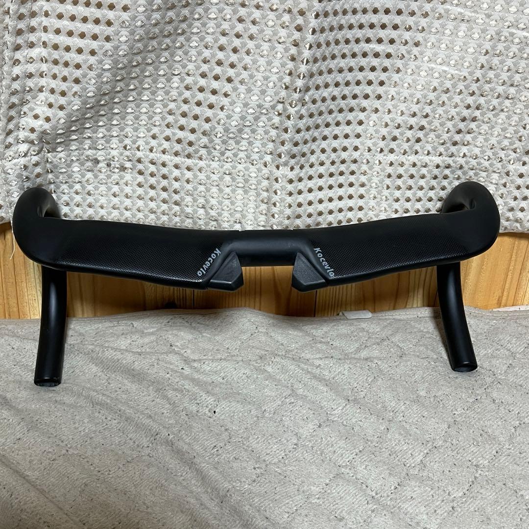 KOCEVLO 　カーボン　エアロ　ドロップハンドル　400mm