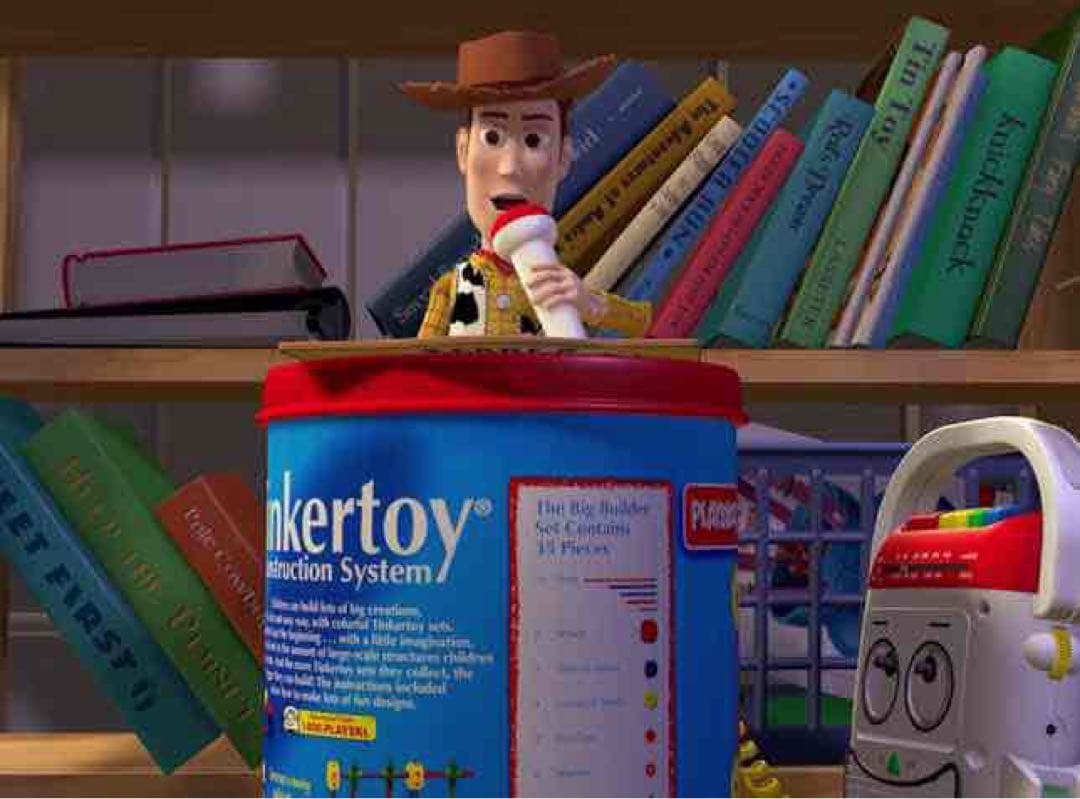 Tinkertoy ティンカートイ　トイストーリー　実物
