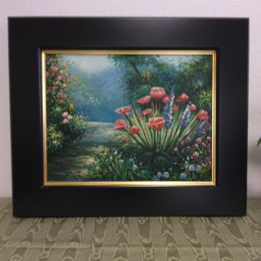 E-122 花園の絵　F6