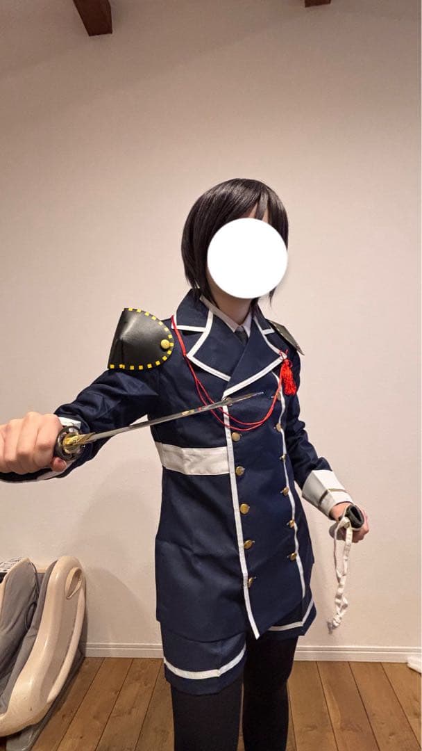 刀剣乱舞　薬研藤四郎　コスプレ　衣装　模造刀　ウィッグ