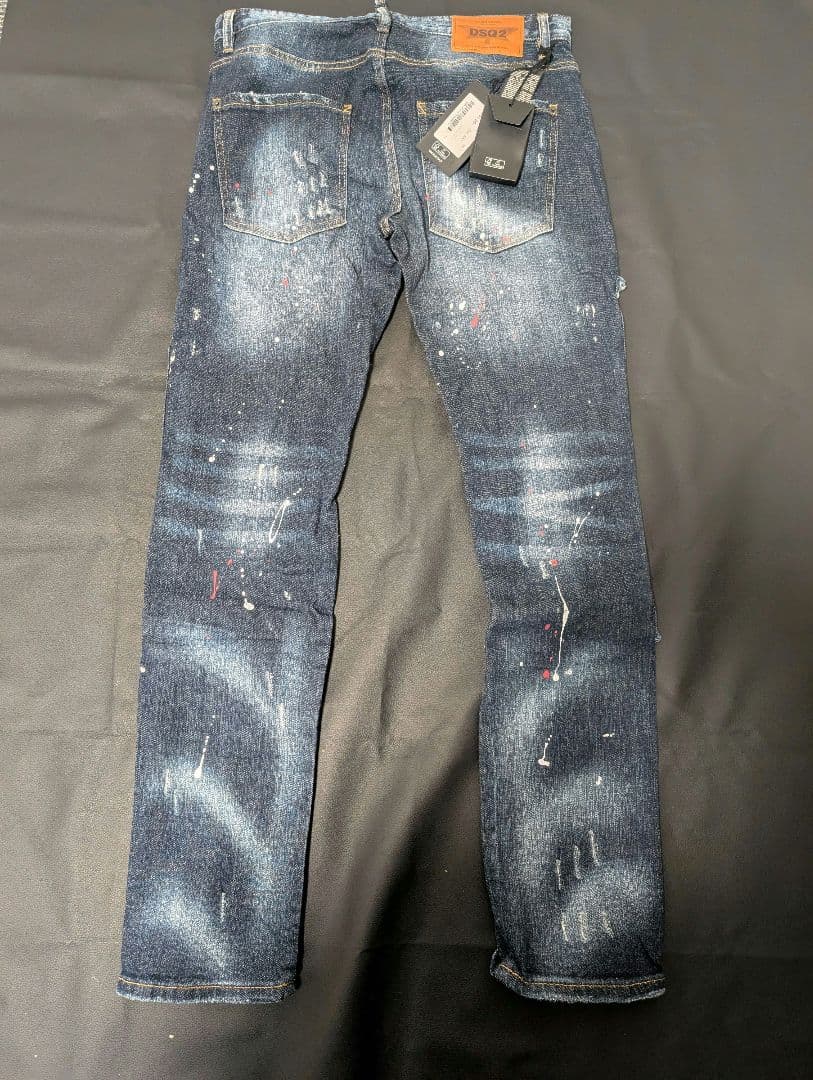 新品タグ付き定価9.8万DSQUARED2 ダメージデニムジーンズ サイズ50