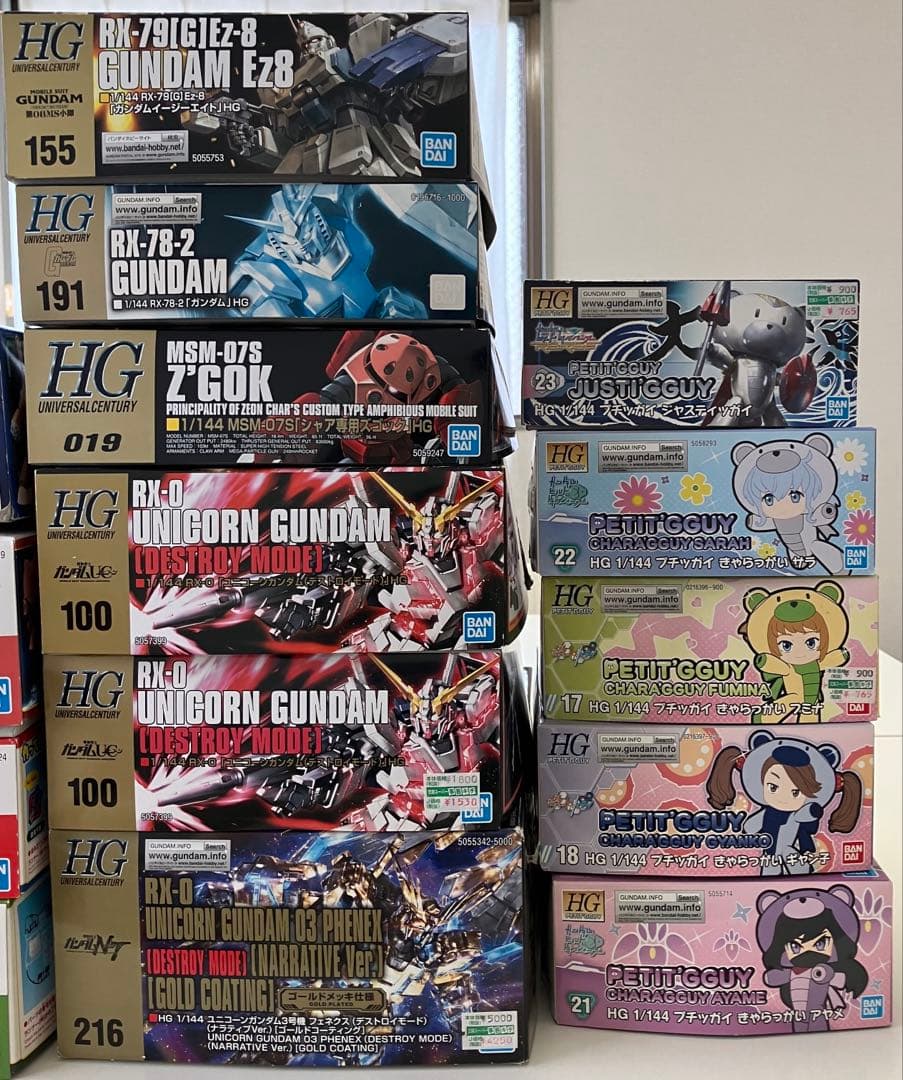 ガンプラ 素組み まとめ売り 39体 HGガンダム ジャンク品