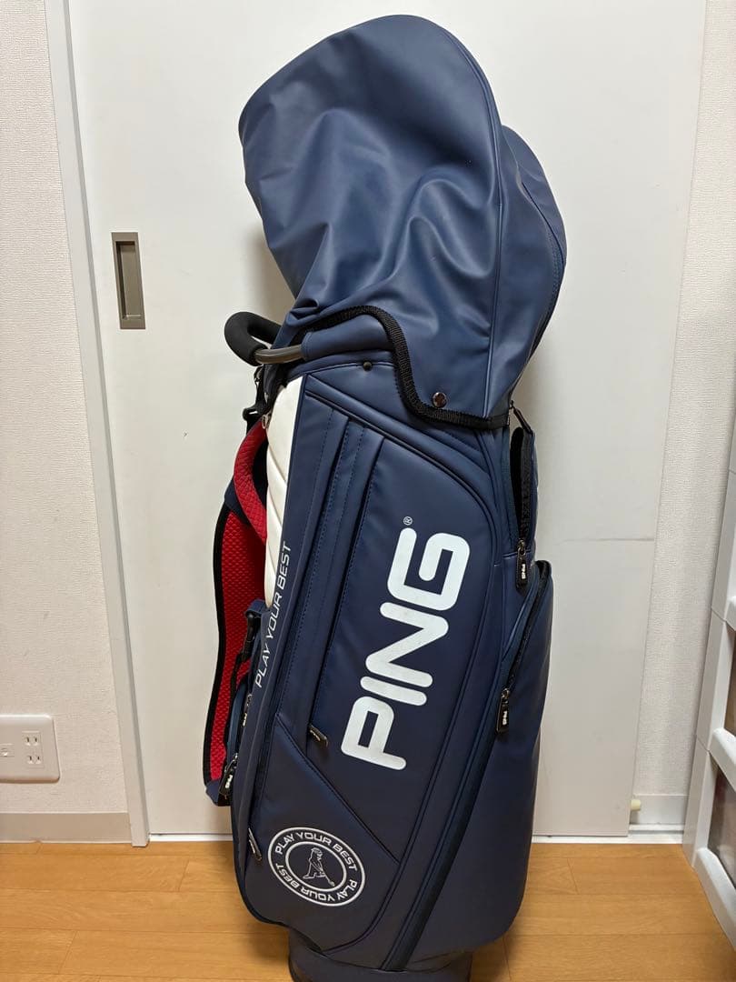 PING キャディバッグ ネイビー ゴルフバッグ