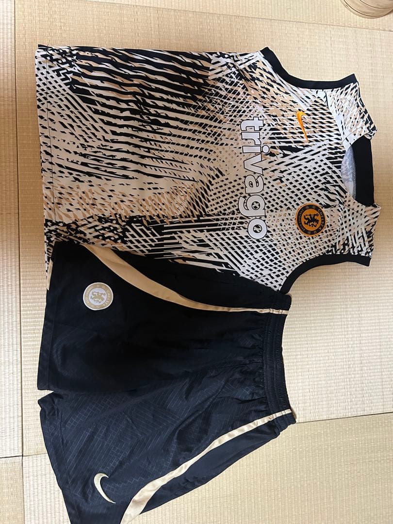 Chelsea FC トレーニングウェア 黒/白