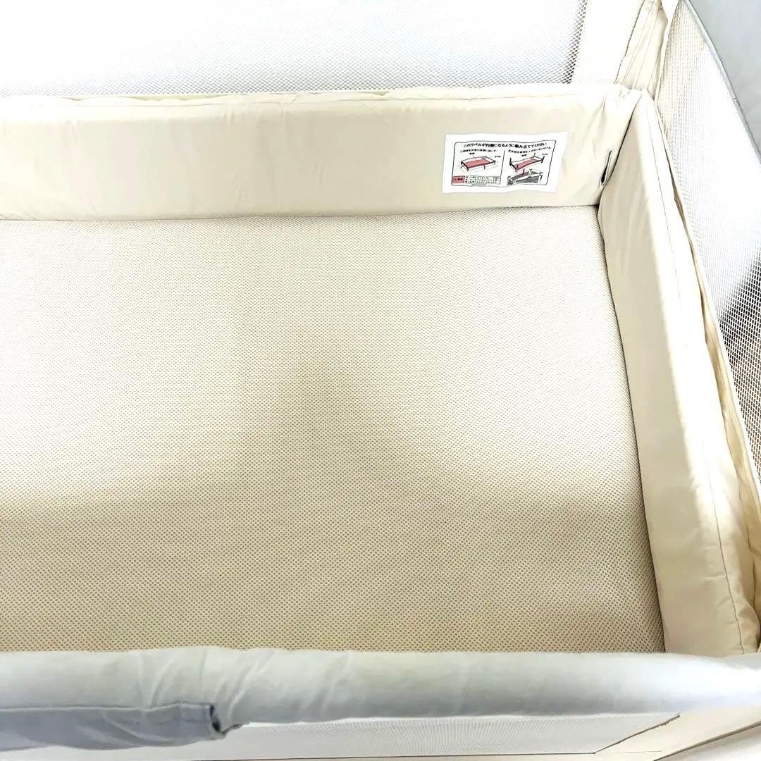 美品 Aprica アップリカ ココネルエアー AB 折りたたみ ベビーベッド