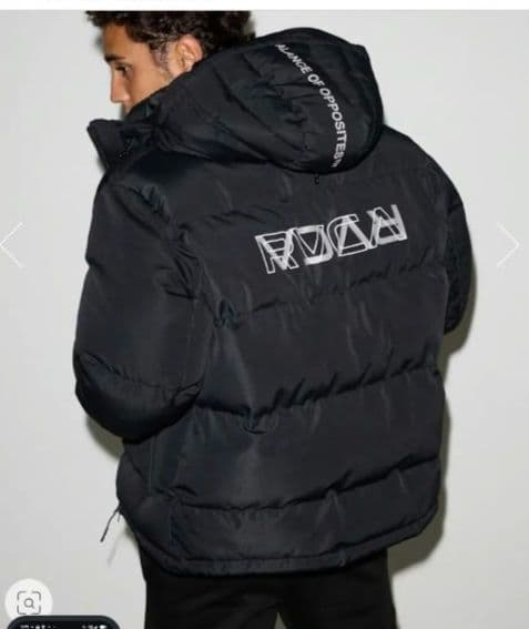 やーめん★RVCA×AZUL リフレクターパファージャケット