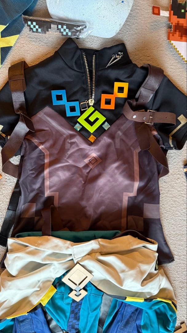 原神 キィニチ コスプレ衣装　セット済みウィッグ
