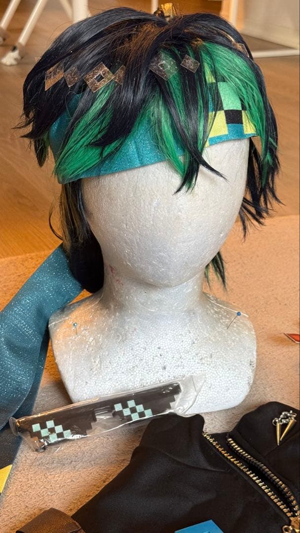 原神 キィニチ コスプレ衣装　セット済みウィッグ