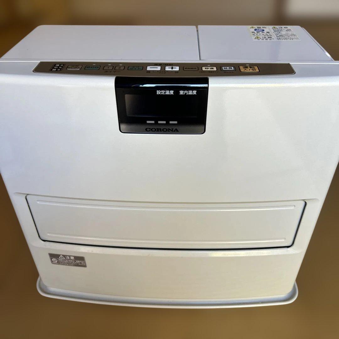 コロナ 石油ファンヒーター FH-VX6719BY-W パールホワイト 超美品