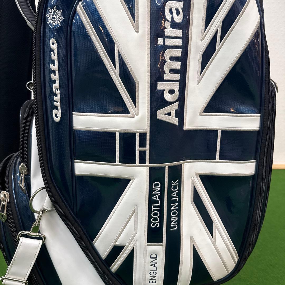 Admiral アドミラルゴルフ キャディバッグ ユニオンジャック