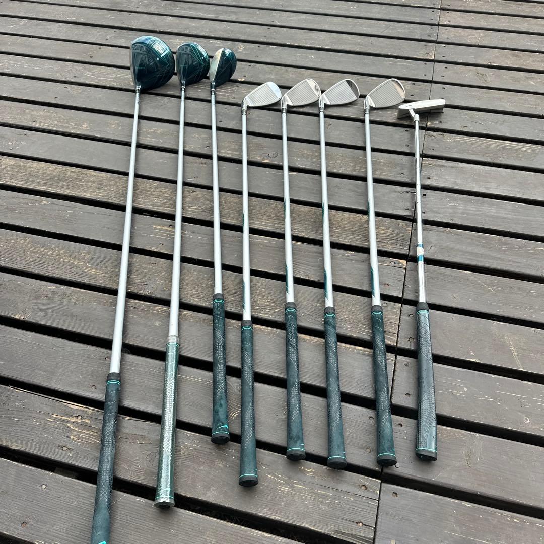 美品　NIKE Verdana レディース ゴルフクラブセット　８本