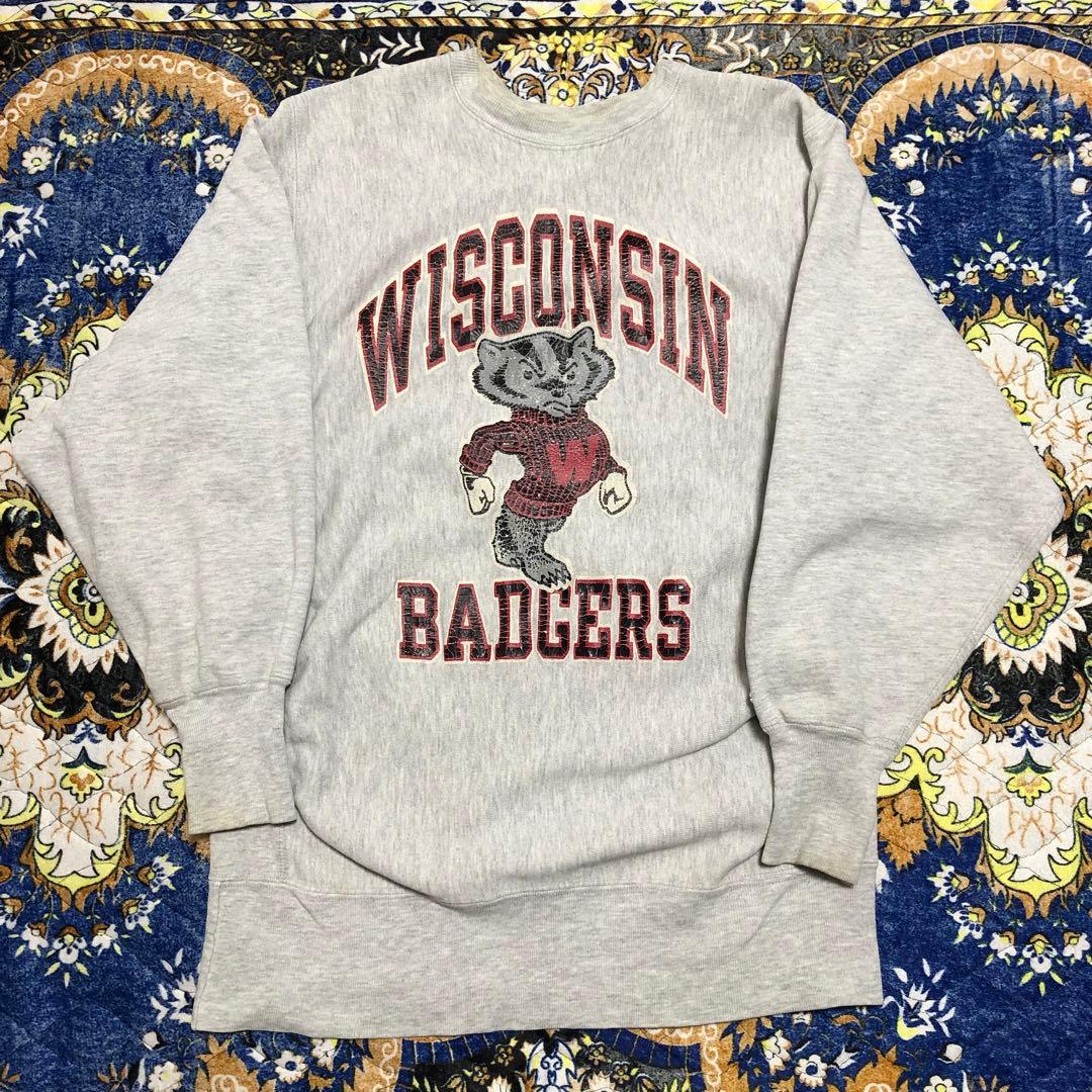 チャンピオンリバースウィーブ　90s Wisconsin