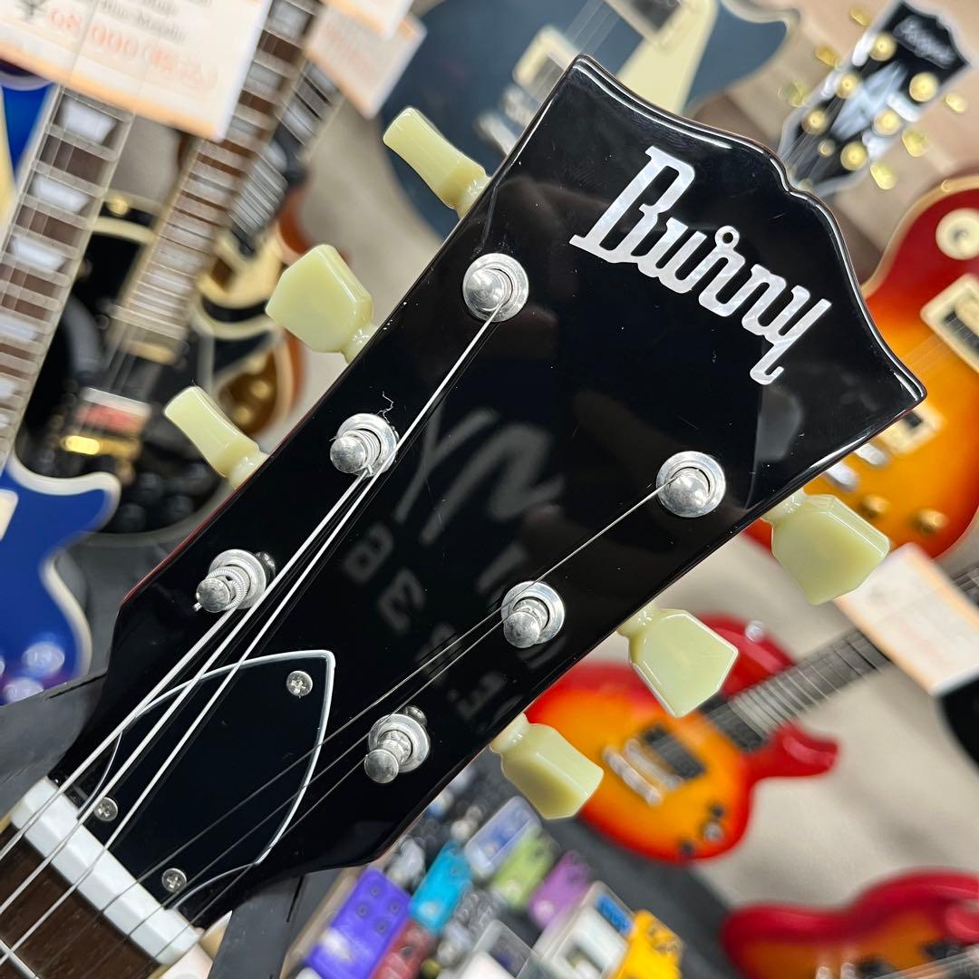 【11195】BURNY レスポールタイプ オレンジレモンドロップ系