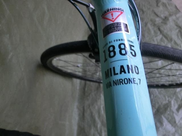 151：Bianchi Via Nirone7　ジャンク　引取限定：埼玉県所沢市