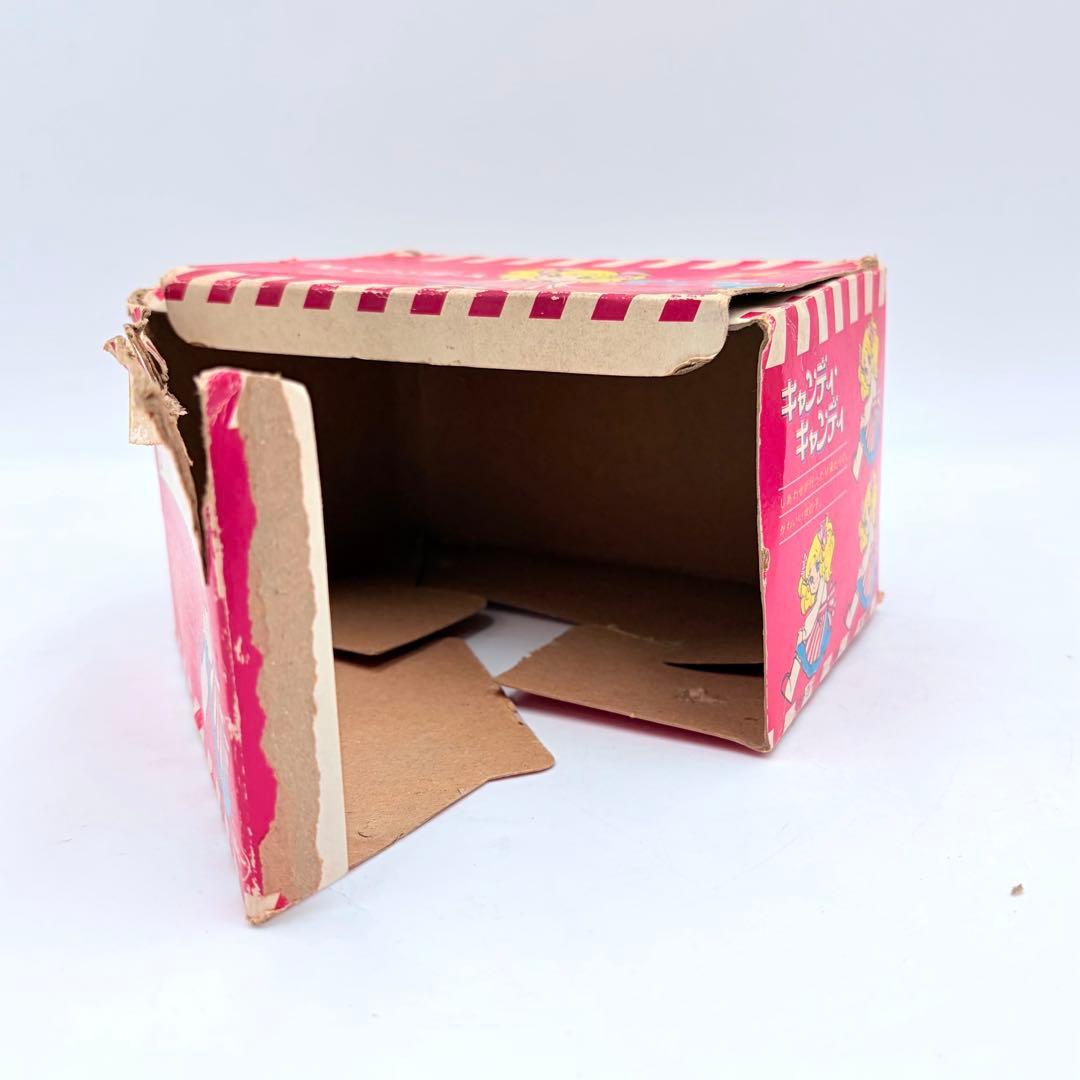 【希少】キャンディ・キャンディ オルゴール ゆびわ 紋章ペンダント付き ポピー