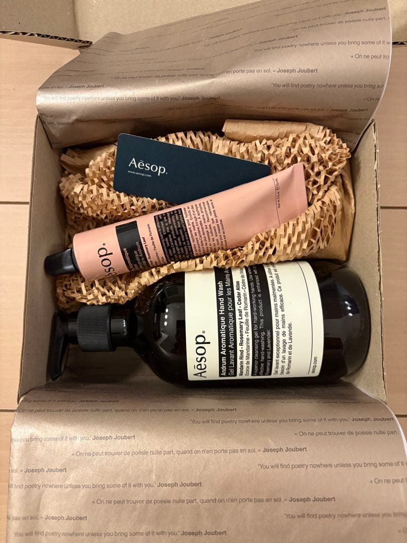Aesop Hand Wash & ハンドクリーム