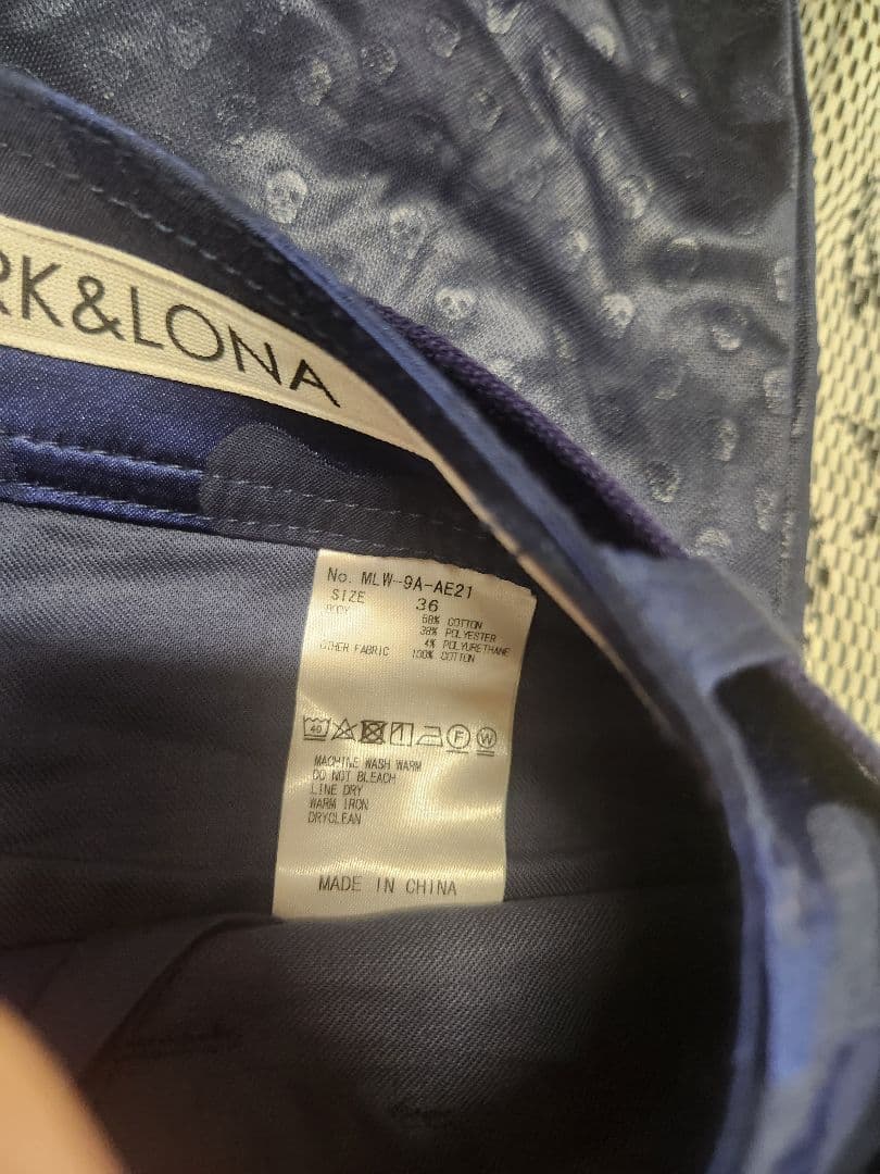 MARK & LONA ポロシャツ、スカート、ベルト、靴下セット