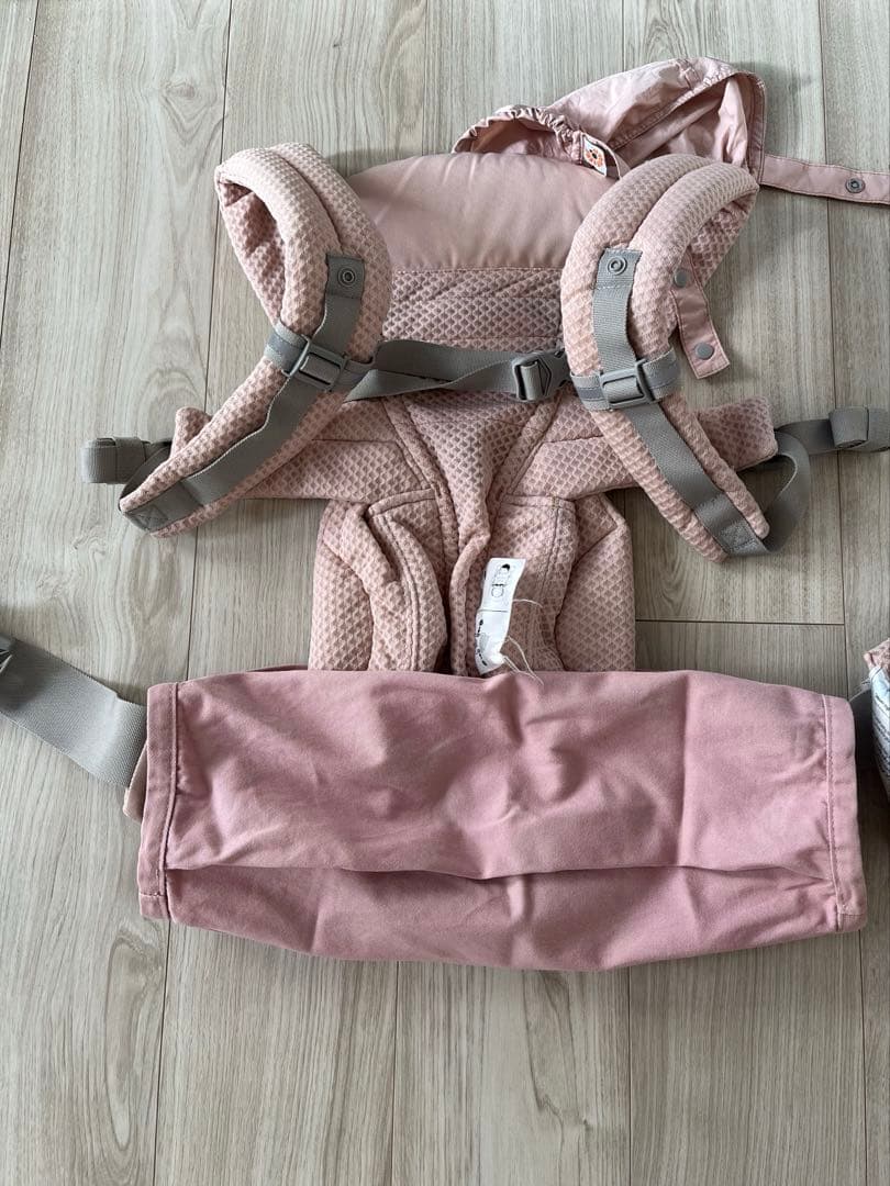 【美品】エルゴベビー/オムニブリーズ/ピンククォーツ/おまけ付き！